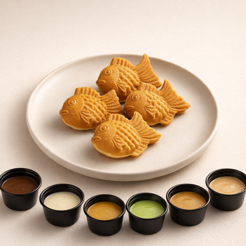 4 Taiyaki Fishes